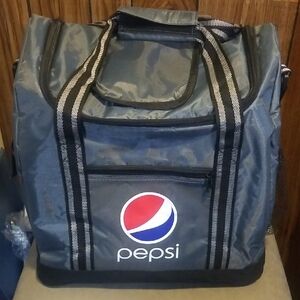 Pepsi Gray Insulated Cooler Bag